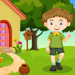 Games4King Rescue The Cute Boy Walkthrough